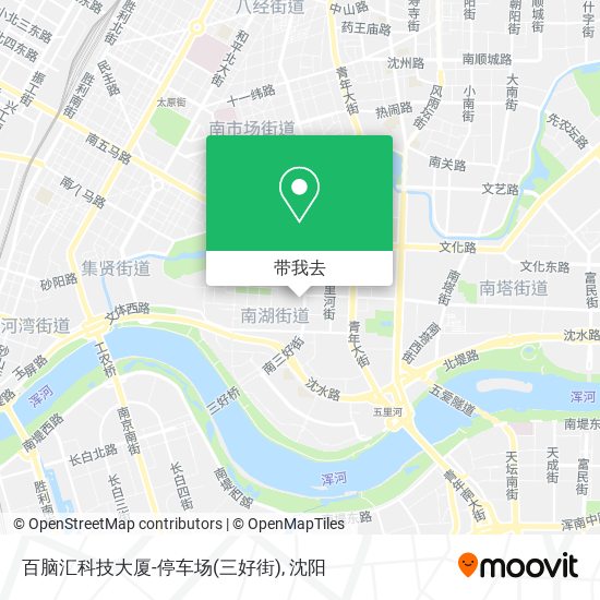 百脑汇科技大厦-停车场(三好街)地图