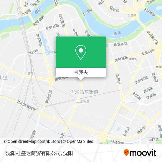 沈阳桂盛达商贸有限公司地图