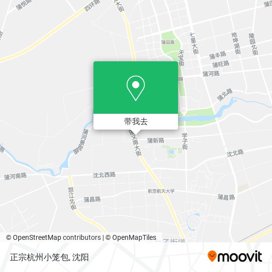 正宗杭州小笼包地图