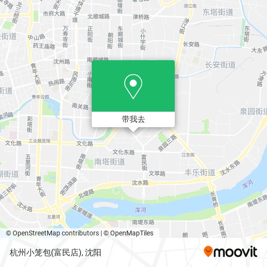 杭州小笼包(富民店)地图