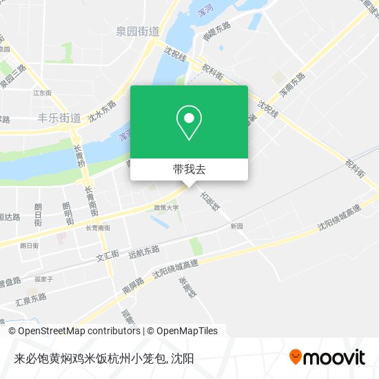 来必饱黄焖鸡米饭杭州小笼包地图