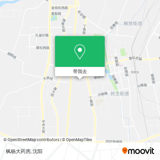 枫杨大药房地图