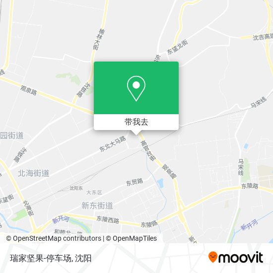 瑞家坚果-停车场地图