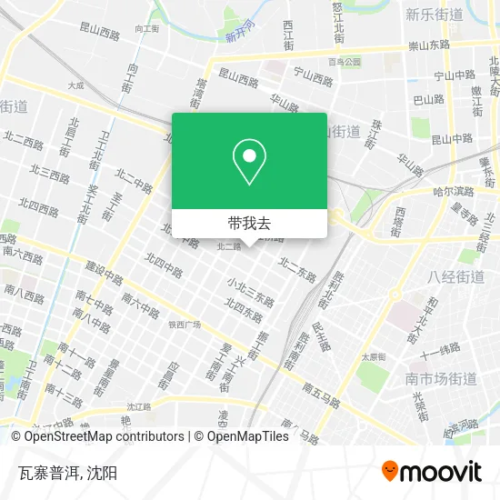 瓦寨普洱地图