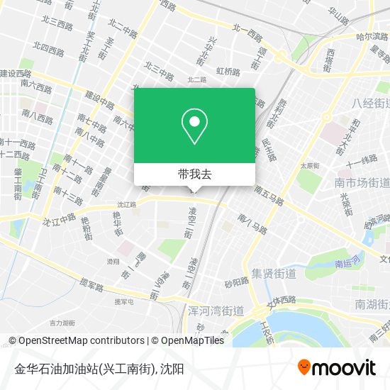 金华石油加油站(兴工南街)地图