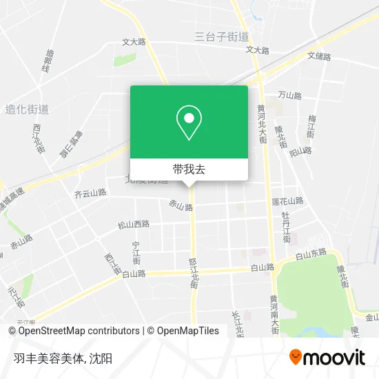 羽丰美容美体地图