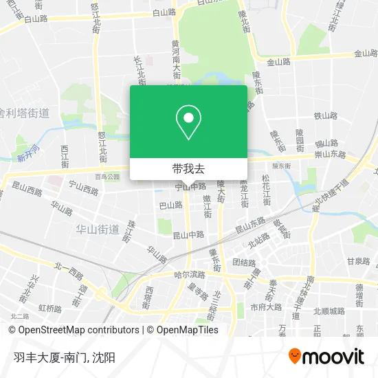 羽丰大厦-南门地图