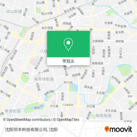 沈阳羽丰科技有限公司地图
