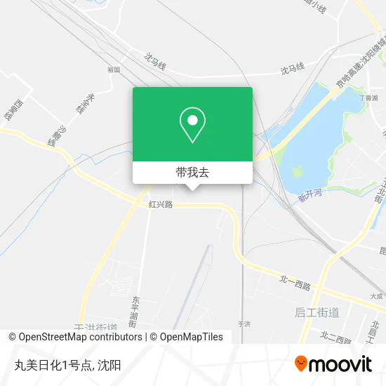 丸美日化1号点地图