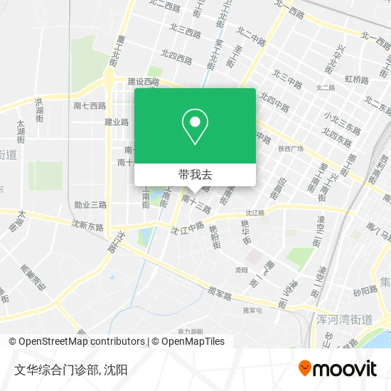 文华综合门诊部地图