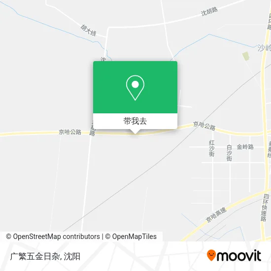 广繁五金日杂地图