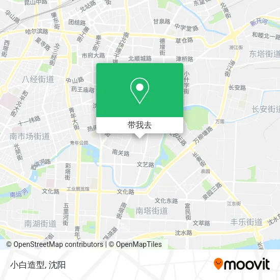 小白造型地图