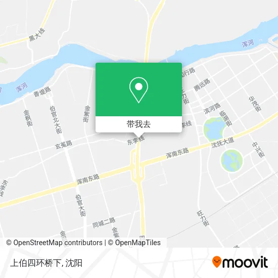 上伯四环桥下地图