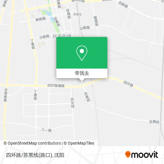 四环路/苏黑线(路口)地图