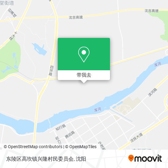 东陵区高坎镇兴隆村民委员会地图
