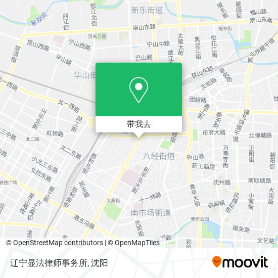 辽宁显法律师事务所地图