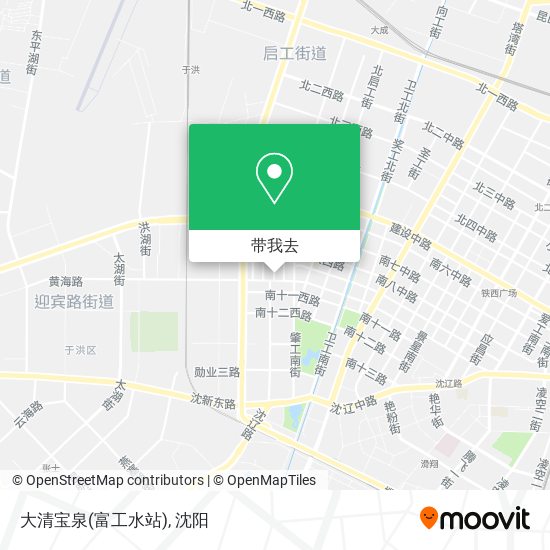 大清宝泉(富工水站)地图
