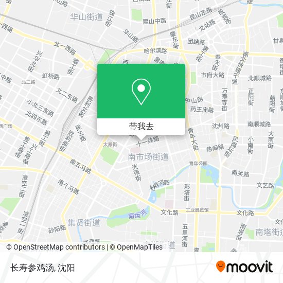 长寿参鸡汤地图