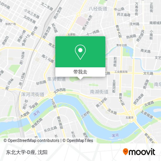 东北大学-D座地图