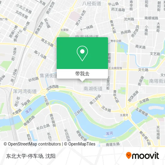 东北大学-停车场地图