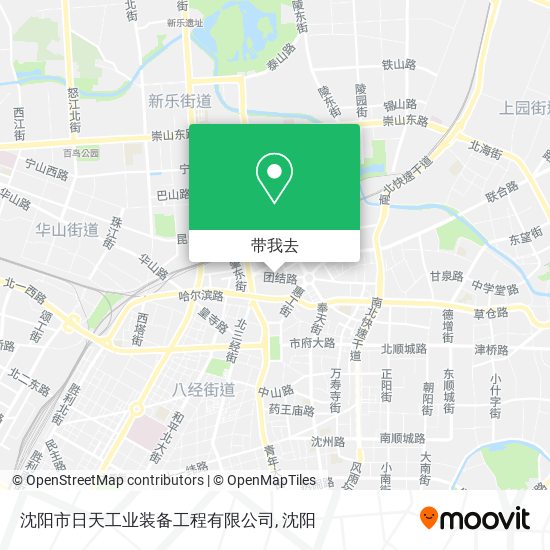 沈阳市日天工业装备工程有限公司地图