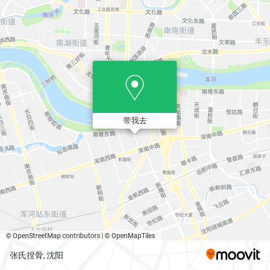 张氏捏骨地图