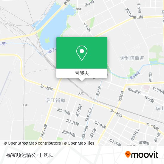 福宝顺运输公司地图