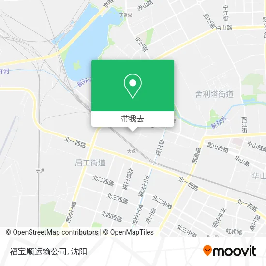 福宝顺运输公司地图