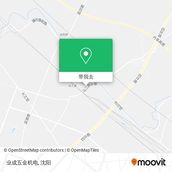 业成五金机电地图