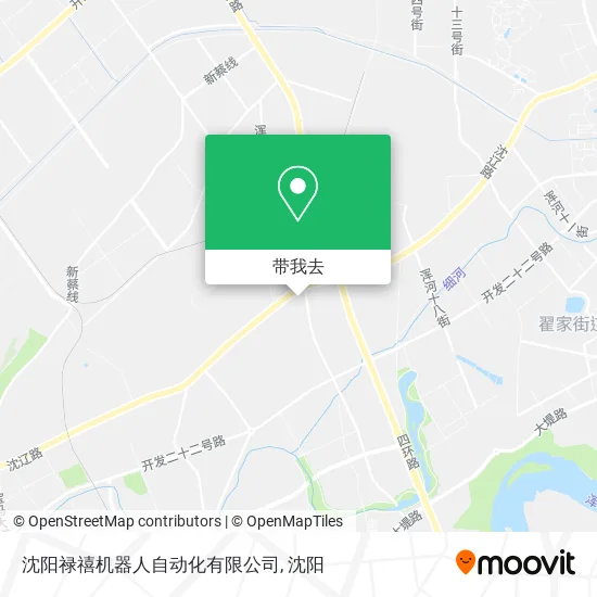 沈阳禄禧机器人自动化有限公司地图