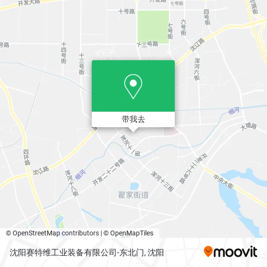 沈阳赛特维工业装备有限公司-东北门地图