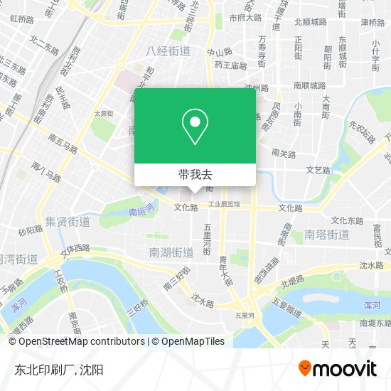 东北印刷厂地图