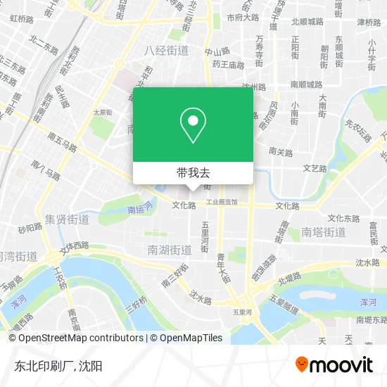 东北印刷厂地图