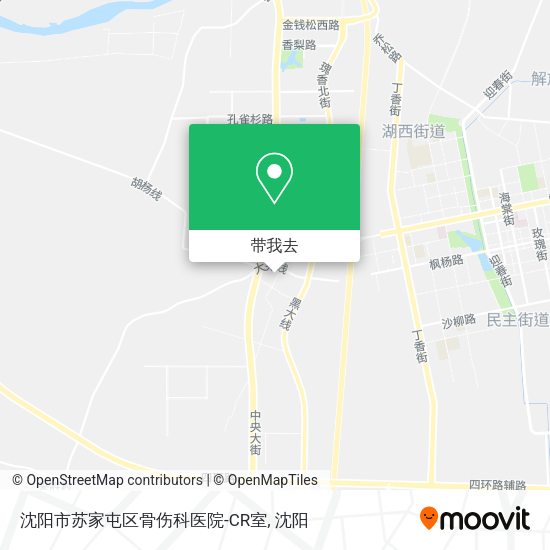 沈阳市苏家屯区骨伤科医院-CR室地图