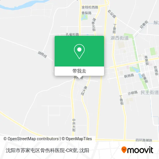沈阳市苏家屯区骨伤科医院-CR室地图