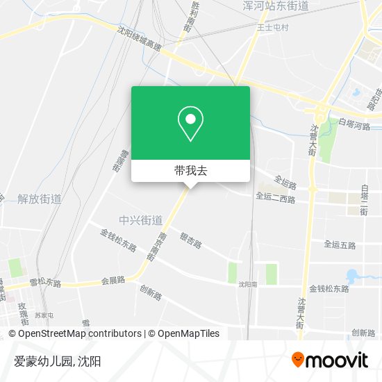 爱蒙幼儿园地图