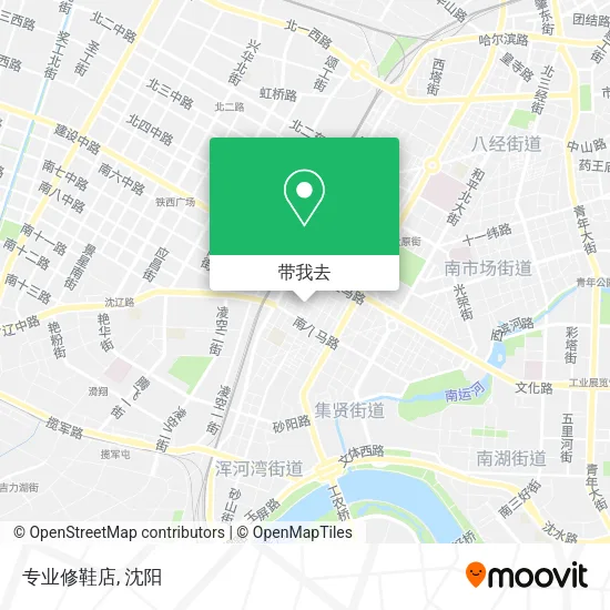 专业修鞋店地图