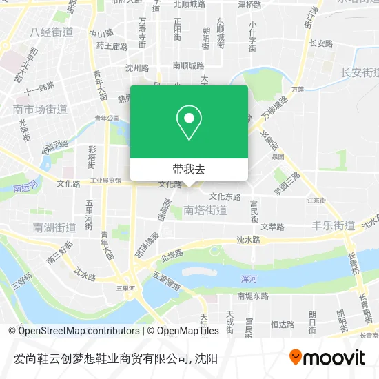 爱尚鞋云创梦想鞋业商贸有限公司地图