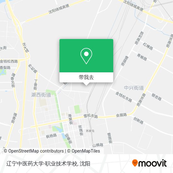 辽宁中医药大学-职业技术学校地图