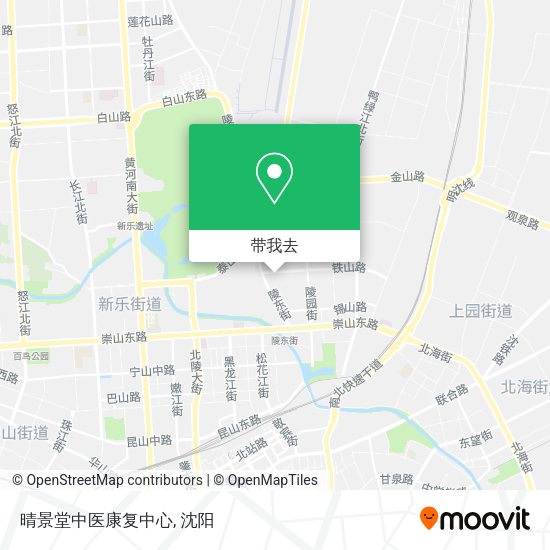 晴景堂中医康复中心地图