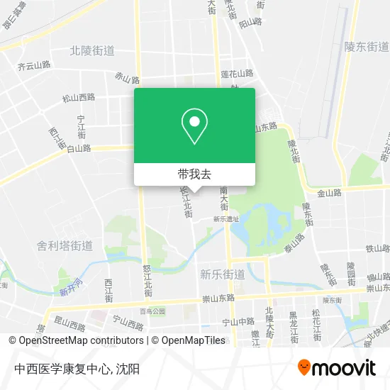 中西医学康复中心地图