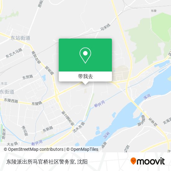 东陵派出所马官桥社区警务室地图