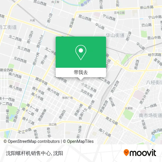 沈阳螺杆机销售中心地图