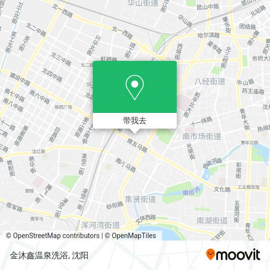 金沐鑫温泉洗浴地图
