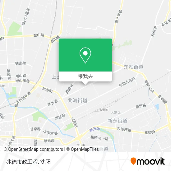 兆德市政工程地图