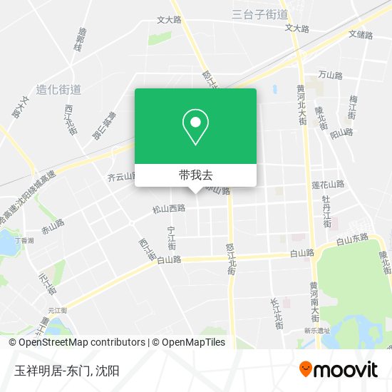 玉祥明居-东门地图