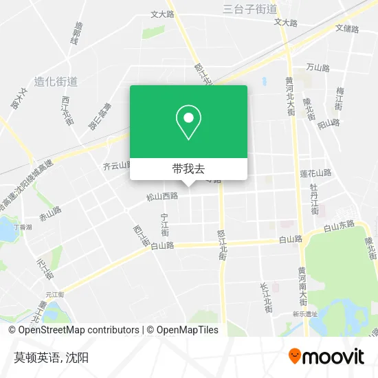 莫顿英语地图
