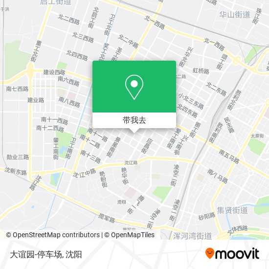 大谊园-停车场地图