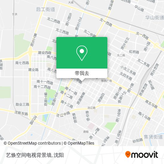 艺焕空间电视背景墙地图