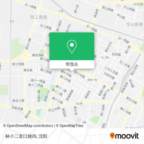 林小二道口烧鸡地图